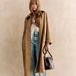 Sézane Clyde Trench Coat – Brand New with Tags